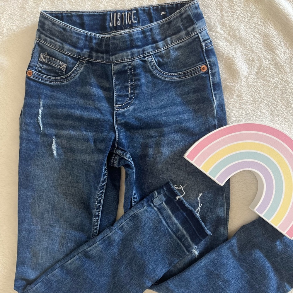 Original ⭐️Justice ⭐️ Skinny Jeggings 8 Slim!